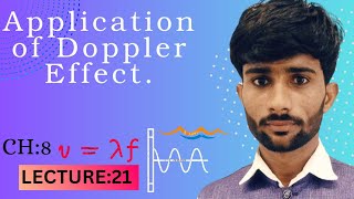 Applications of Doppler effect 1st year physicsApplications of doppler effects 11 class physics [upl. by Yrogreg]