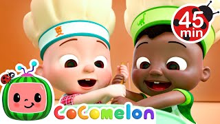 Baby Chefs 🧁 Muffin Man  CoComelon  Its Cody Time  CoComelon Songs for Kids amp Nursery Rhymes [upl. by Mendy]