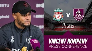 Kompany Faces Press Ahead of Anfield Test  PREVIEW  Liverpool v Burnley [upl. by Fiedler357]