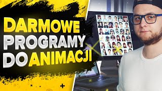 NAJLEPSZE DARMOWE PROGRAMY DO ANIMACJI 🤑 TOP5 [upl. by Keldah]