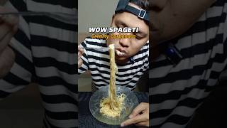 Wow spageti creamy carbonara ASMR food [upl. by Dar348]