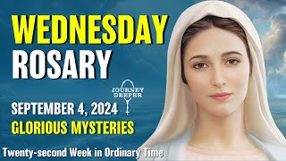 Wednesday Rosary Glorious Mysteries of Rosary 💙 September 4 2024 VIRTUAL ROSARY [upl. by Dnumsed854]