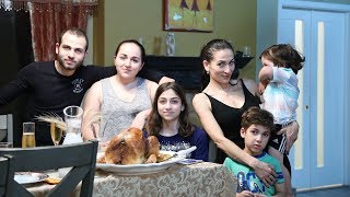 Գոհաբանության Օրը  Heghineh Family Vlog 59  Heghineh Cooking Show in Armenian [upl. by Holmann654]