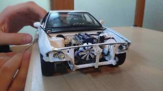 プラモデル改造（テスト）R32GTR [upl. by Gore]