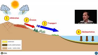 Le cycle des roches sédimentaires par Yann Hautevelle [upl. by Ayaros]