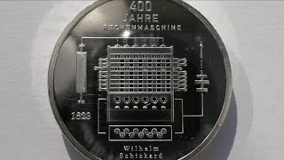 20 Euro Münze 2023  400 Jahre Rechenmaschine von Wilhelm Schickard [upl. by Ecyla]