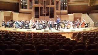 Rehearsal with Radio Orpheus Symphony Orchestra Moscow [upl. by Bouldon]