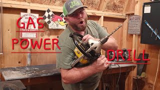 Super Rare Gas Powered Cordless Drill The Ultimate Cordless Drill Tim Taylor would approve [upl. by Camilia]