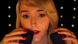 ASMR Slow Sensitive Whispers in the Dark 🌙 Ear to Ear Mic Attention [upl. by Mora800]