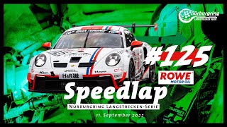 ROWE Speedlap  125  Porsche 911 GT3 Cup 992 [upl. by Atsok]