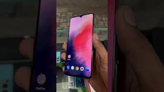 ONE PLUS 7T 8128GB ₹10999FIX 😍🥳oneplus7t sabsesastaphone tech cellphone shortsfeed [upl. by Arlen923]