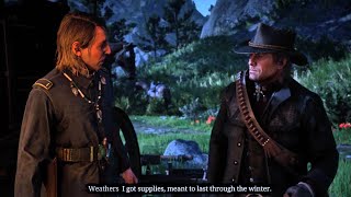 RDR2 Low Honor Ep73 Camp Talk Debts and Old Veterans [upl. by Esma]