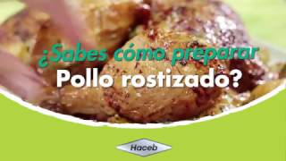 Recetas Haceb Pollo rostizado [upl. by Jeminah516]