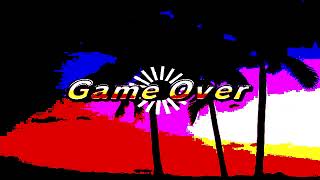 Outrun 2 Game Over with 1981 Short Fanfare Effects [upl. by Diley]