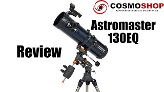 ⭐Review 🔭 Telescopio Celestron Astromaster 130EQ MD 31051🌟 🛠Como viene 🌞 🌑 para que sirve 🪐 [upl. by Rima]