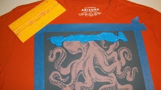 UNBELIEVABLY EASY WAY TO SCREEN PRINT AT HOME [upl. by Marras249]