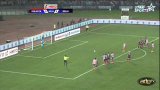 ADPtv  Atl de Kolkata  Delhi Dynamos FC  ISL 2014 [upl. by Ailina]