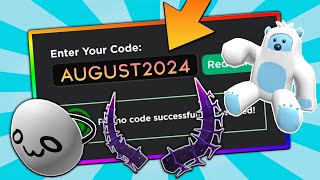 8 NEW CODES ALL AUGUST 2024 Roblox Promo Codes For ROBLOX FREE Items and FREE Hats 2024 UPDATED [upl. by Magavern472]