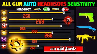 Free Fire Auto Headshot Trick 2024 Sensitivity  2gb 4gb 6gb Ram Headshot Sensitivity Setting [upl. by Aneehsor638]