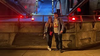 DISNEYLAND VLOG  Star Wars Galaxy’s Edge  Disney 101 [upl. by Ahusoj458]