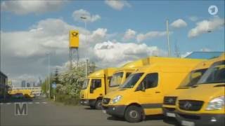 TV Doku Leben im Kleintransporter Deutsche Post DHL Mitarbeiter  ARD Monitor [upl. by Haywood969]