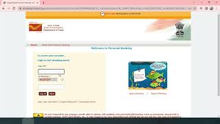 Resetting Password of Post Office Internet eBanking [upl. by Evangeline958]