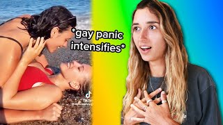 Reacting to ACTUALLY GOOD Lesbian Thirst Traps [upl. by Eileme]