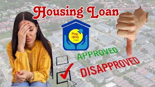 Mga possible reasons of DISAPPROVED HOUSING LOAN KAY PAGIBIG apechomesbulacan realestatetips [upl. by Aisat179]