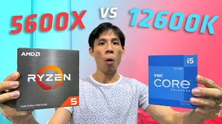 Intel Core i512600K Review vs Ryzen 5 5600X  Mid Range CPU Battle [upl. by Coussoule]