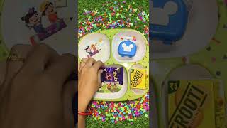 big chocolate thali🍫 lunch boxchocolate cadbury youtubeshorts trendingvideo jelly viralshort [upl. by Talbott785]