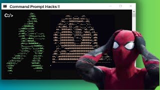 Cool Command Prompt Tricks  Tricks You must Know [upl. by Norvell]