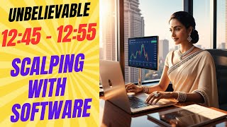 1245 to 1255 Any Time Scalping with Super Fast Scalping Software for Intraday Trading in Options [upl. by Ehud]