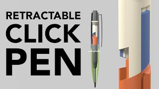 How a Retractable Ballpoint Pen Works [upl. by Uke]