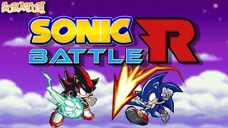 Sonic Battle R  Scratch Project [upl. by Hanala]