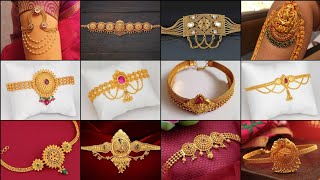 BajubandBajuband DesignBajubandh Designs In GoldVanki Rings Gold designsBajuband Ki Design [upl. by Pardner14]