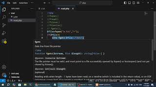 فتح و قراءة ملفات function php fopen fread file [upl. by Aivle391]