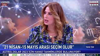 Teke Tekte Ünlü Astrologlar 2023 tahminlerinde bulunuyor [upl. by Sueddaht]