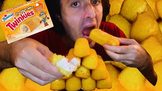 PUMPKIN SPICE TWINKIE FEAST  LIMITED HALLOWEEN EDITION  ASMR NO TALKING  NOMNOMSAMMIEBOY [upl. by Birgitta]