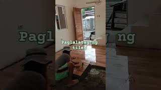 Paglatag ng tiles 60x60shorts [upl. by Campney522]