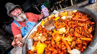 CRAWFISH amp COLD BEER with the GODFATHER of the Bayou [upl. by Telrats366]