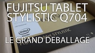 FUJITSU Stylistic Q704  Unboxing [upl. by Darach]