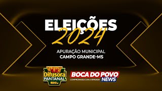 Eleições 2024  Apuração Municipal [upl. by Letnuahc]