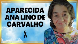 Homenagem Sra Aparecida Ana Lino de Carvalho ✝ 03112024 Funerária Bom Pastor [upl. by Huei]