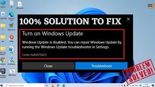 Turn on windows update error  Windows update is disabled windows store [upl. by Bores]