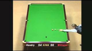 Masterpieces  Final 1998 Masters  Stephen Hendry v Mark Williams [upl. by Bixby]