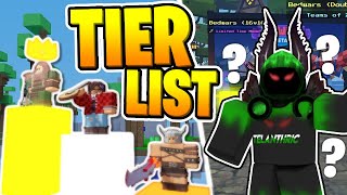 Roblox BedWars Kit TIER LIST [upl. by Reiniar]