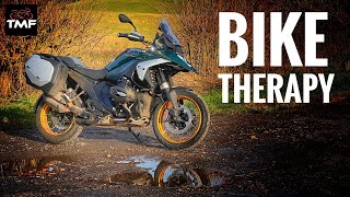 New BMW R1300 GS  Bike Therapy VLOG [upl. by Akemeuwkuhc]