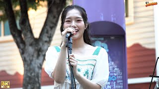 8K HDR 크리샤 츄Kriesha Chu 신촌 버스킹 1111 by 전바이러스 [upl. by Attenor125]