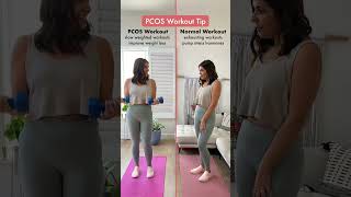 PCOS workout vs Normal workout pcos [upl. by Miah]