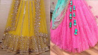 Latest Party Wear Lehenga l New Trendy Party Wear Lehenga Design l Lehenga Cutting and stitching [upl. by Nysila]